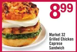 Price Chopper Market 32 Grilled Chicken Caprese Sandwich offer