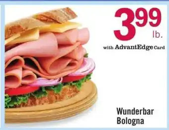 Price Chopper Wunderbar Bologna offer