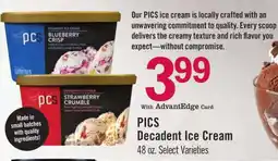 Price Chopper PICS Decadent Ice Cream offer
