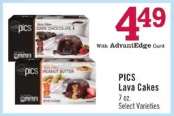 Price Chopper PICS Lava Cakes offer