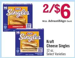 Price Chopper Kraft cheese singles offer