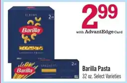 Price Chopper Barilla Pasta offer