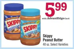 Price Chopper Skippy Peanut Butter offer