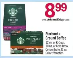 Price Chopper Starbucks Ground Coffee offer