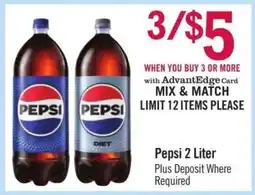 Price Chopper Pepsi 2-Liter offer