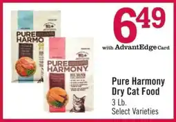 Price Chopper Pure Harmony Dry Cat Food offer