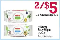 Price Chopper Huggies Baby Wipes offer