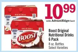 Price Chopper Boost Original Nutritional Drinks 6 Pack offer
