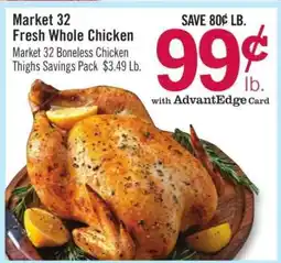 Price Chopper Market 32 Fresh Whole Chicken offer