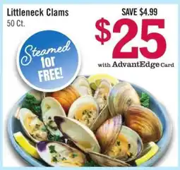 Price Chopper Littleneck Clams offer