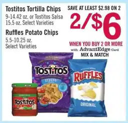 Price Chopper Tostitos Tortilla Chips or Tostitos Salsa offer