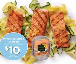 Kroger Private Selection Seafood offer
