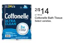 Walgreens Cottonelle Bath Tissue offer
