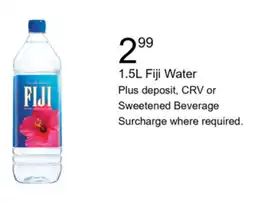Walgreens Fiji Water offer