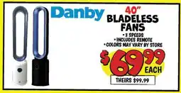 Ollie's 40 BLADELESS FANS offer