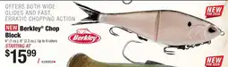 Cabela's Berkley Chop Block offer