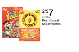 Walgreens Post cereal offer