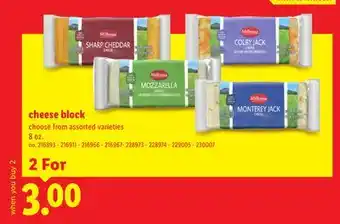 Lidl cheese block offer