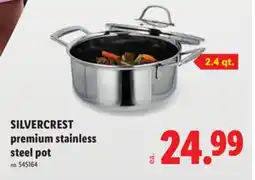 Lidl SILVERCREST premium stainless steel pot offer