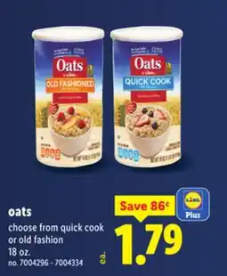 Lidl oats offer
