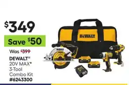 Lowe's 20V MAX* 3-Tool Combo Kit offer