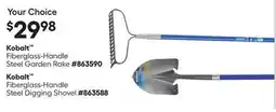 Lowe's Fiberglass-Handle Steel Rake,Fiberglass-Handle Steel Digging Shovel offer