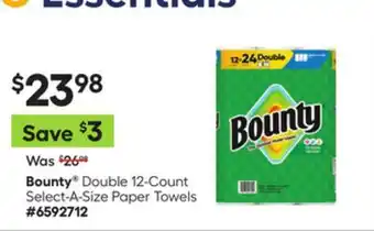 Lowe's Double 12-Count Select-A-Size Paper Towels offer