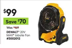 Lowe's 20V MAX* Jobsite Fan offer