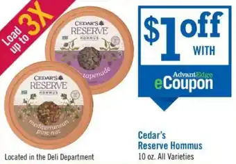 Cedar's Reserve Hommus