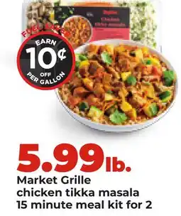 Hy-Vee Market Grille chicken tikka masala 15 minute meal kit for 2 offer