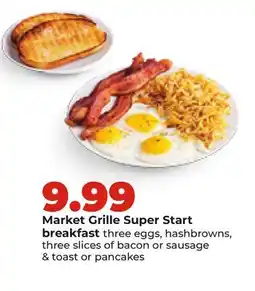 Hy-Vee Market Grille Super Start breakfast offer