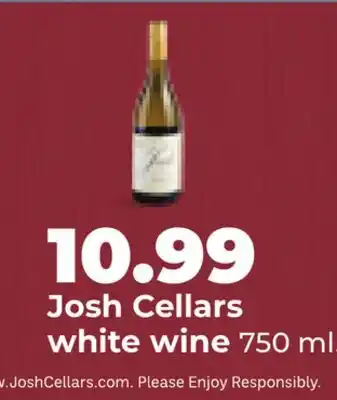 Hy-Vee Josh Cellars white wine offer