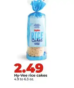 Hy-Vee Hy-Vee rice cakes offer