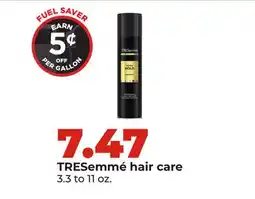Hy-Vee TRESemmé hair care offer