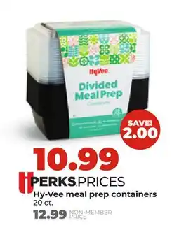 Hy-Vee Hy-Vee meal prep containers offer