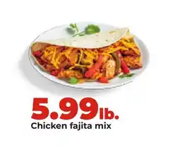 Hy-Vee Chicken fajita mix offer
