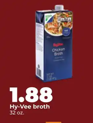 Hy-Vee Hy-Vee broth offer