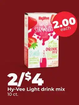 Hy-Vee Hy-Vee Light drink mix offer