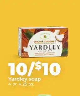 Hy-Vee Yardley soap offer