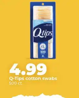 Hy-Vee Q-Tips cotton swabs offer