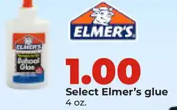 Hy-Vee Select Elmer's glue offer