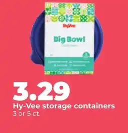 Hy-Vee Hy-Vee storage containers offer