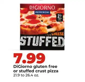 Hy-Vee DiGiorno gluten free or stuffed crust pizza offer