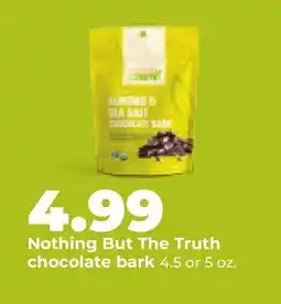 Hy-Vee Nothing But The Truth chocolate bark offer