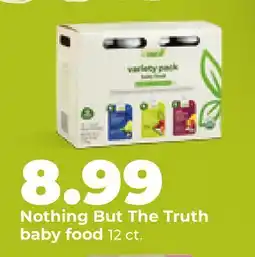 Hy-Vee Nothing But The Truth baby food offer