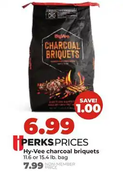 Hy-Vee Hy-Vee charcoal briquets offer