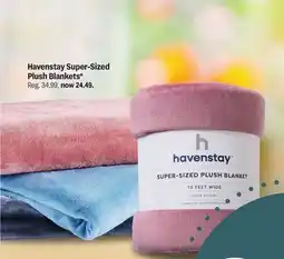 Meijer Havenstay Super-Sized Plush Blankets offer