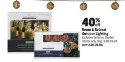 Meijer Room & Retreat Outdoor Lighting offer