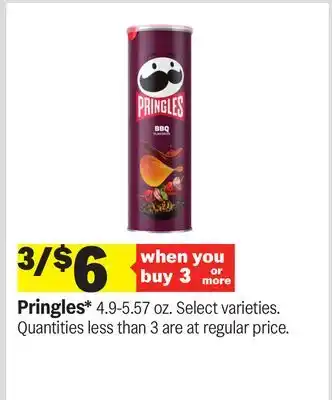 Meijer Pringles offer