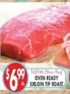 Compare Foods Oven ready sirloin tip roast offer